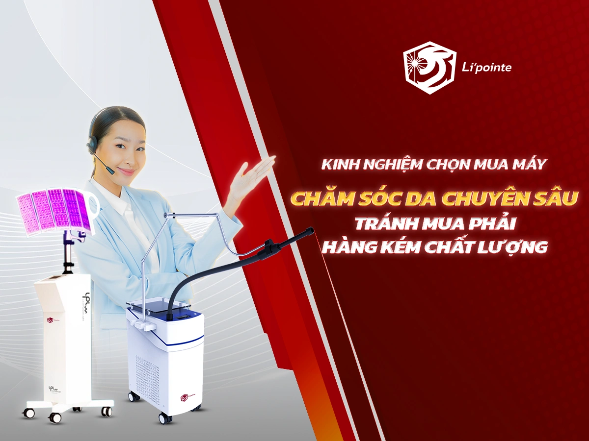Kinh Nghiệm Chọn Mua Máy Chăm Sóc Da Chuyên Sâu